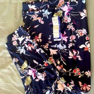 Floral leggings